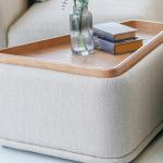 اليكس طاولة جانبية وودي