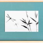 لوحة جدارية مطبوعة الأغصان وودي