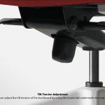 رايون كرسي مكتبي متعدد الألوان ودي