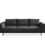 بادوفا كنب 4 مقاعد رمادي قاتم 260 سم وودي