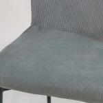 سيلك كرسي قماش رمادي