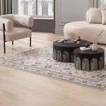 جونا سجاد بلجيكي رمادي بنقوش وزخارف أنيقة