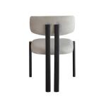 بيلا كرسي أبيض وودي