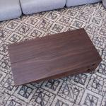 ديوان طاولة جلسة أرضية 60*120 سم بني وودي