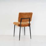 أورلينا كرسي طاولة طعام بني