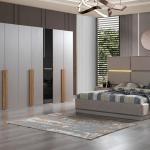 بيرو دولاب 6 ابواب وودي