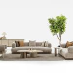 نيو سوهو كنب ثلاثي وودي