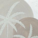 لوحة أشجار النخيل 80*120 وودي