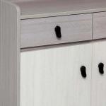 ألتيرا دولاب أحذية خشب بابين