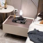 الاسكا طقم غرفة نوم كريمي 180×200 سم 7 قطع وودي