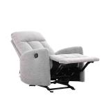 رونزا كرسي استرخاء هزاز رمادي وودي