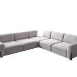 فيولا طاولة جانبية بيج وودي