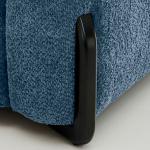 فيولا كنب يد يمين فردي أزرق وودي