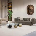 سايستا كنب 3 مقاعد أخضر وودي