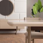 روزيتا طاولة طعام 208 سم بدون كراسي وودي