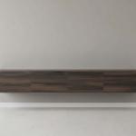 بيتي طاولة تلفزيون معلقة وودي