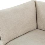 هزال طقم كنب زاوية بني وودي