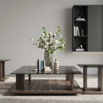 بيتي رف جداري معلق وودي