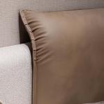 الاسكا طقم غرفة نوم كريمي 180×200 سم 7 قطع وودي