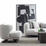 نيو هيرميس كنب فردي كريمي وودي