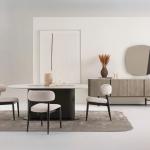 بيليز طاولة طعام 280 سم بدون كراسي وودي