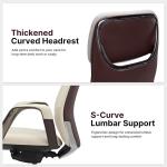 إمبرا كرسي مكتب بيج دوار متحرك بمسند رأس وودي