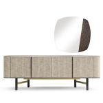 بيليز كونسول مع مرآة 4 أبواب بيج وودي