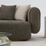 سايستا كنب 4 مقاعد اخضر وودي