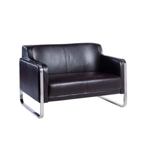 كنب مكتبي ثنائي بني وودي