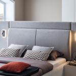 بونتي طقم غرفة نوم 7 قطع كريمي وودي