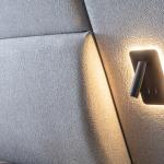 بونتي طقم غرفة نوم 7 قطع كريمي وودي