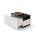 بونتي طقم غرفة نوم 7 قطع كريمي وودي