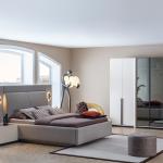 بونتي دولاب ملابس 6 ابواب كريمي وودي