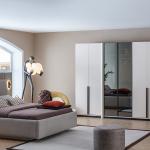 بونتي دولاب ملابس 6 ابواب كريمي وودي