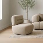 مدريد كنب فردى بني وودي