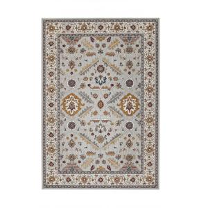 جونا سجاد بلجيكي رمادي بنقوش وزخارف أنيقة