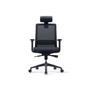 أريسول كرسي مكتب أسود بمسند ذراعين متحرك