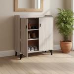 برايت دولاب أحذية بابين رمادي