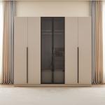 هزال دولاب ملابس 6 أبواب وودي