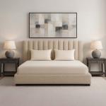 موناكو سرير غرفة نوم 180×200 سم وودي