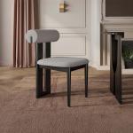 لووب كرسي رمادي وودي