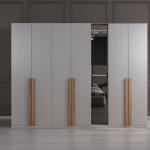 بيرو دولاب 6 ابواب وودي