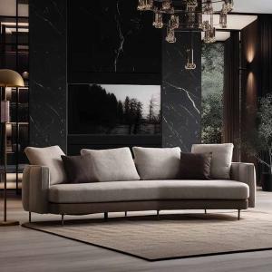 برادا كنب رباعي كريمي 296 سم وودي