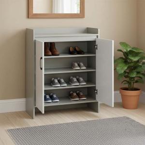 نيرو دولاب أحذية خشب مودرن بابين