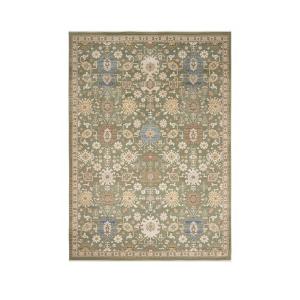 ميراي سجاد تركي بزخارف كلاسيكية أنيقة أخضر - 145x220