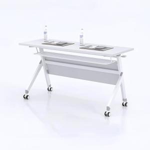 مكتب قابل للطي أبيض وودي - 140, 60