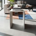 نوتنغهام طاولة خدمة رخام طبيعي وودي