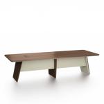 تنلى طاولة اجتماع بني 280 سم وودي