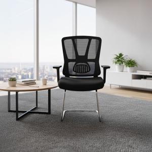 كرسي زوار شبك وودي