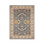 جونا سجاد بلجيكي أزرق بنقوش وزخارف أنيقة - 240×340